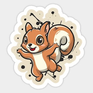 Squirrel Appreciation Day – January Sticker